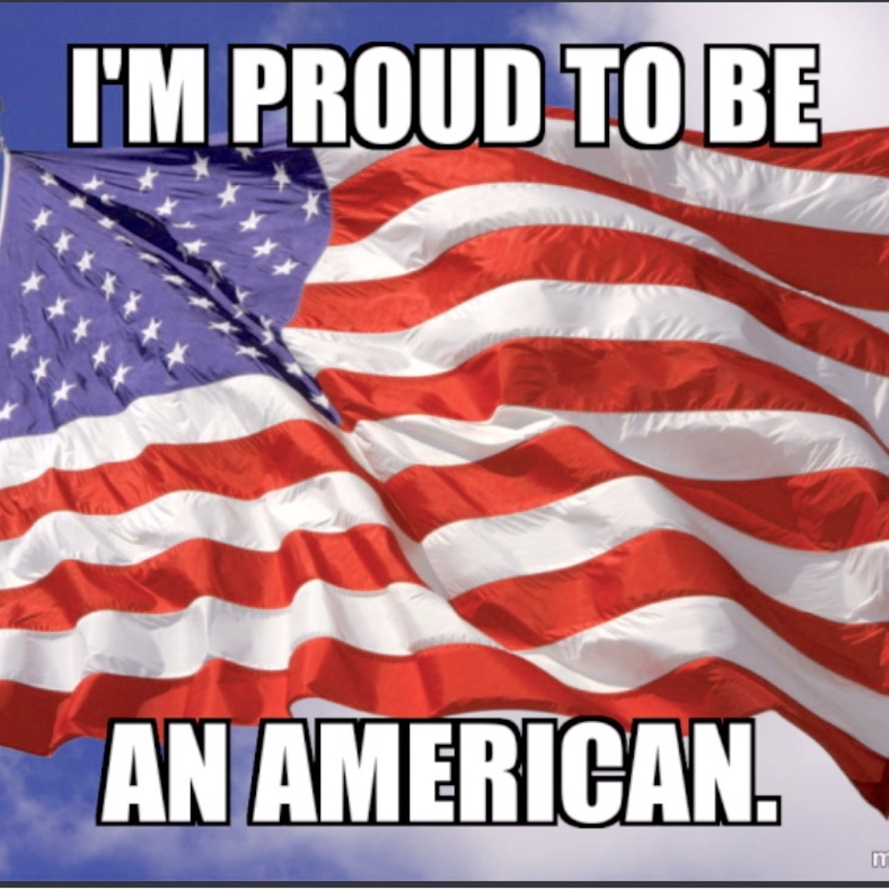 I’m so thankful to be an American. 🇺🇸